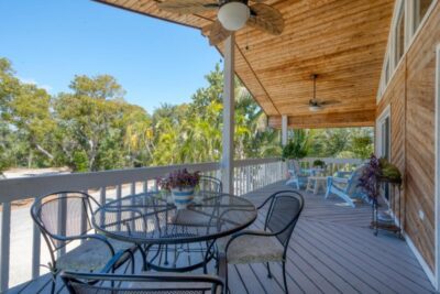 Enjoy your morning coffee on your porch!