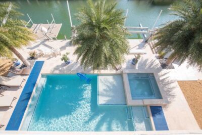 Pool Viewed from Balcony