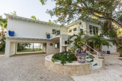 Entrance with views of the Bay