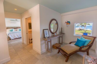 Downstairs Hall with Lounge area