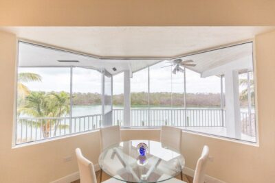 Dining Area overlooking Tavernier Creek