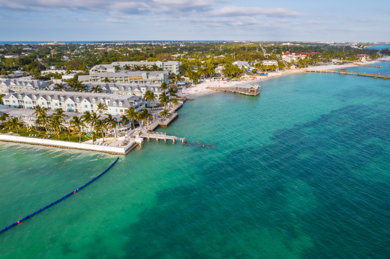 Lower Florida Keys beach view