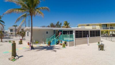 House in sand