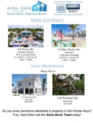 New and sold listings poster