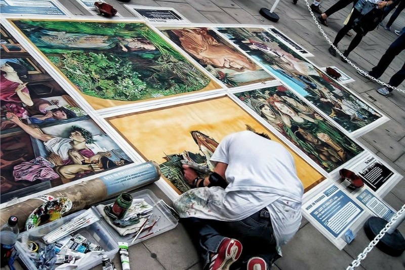 Street Art Painting