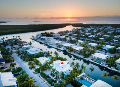 Islamorada Aerial view