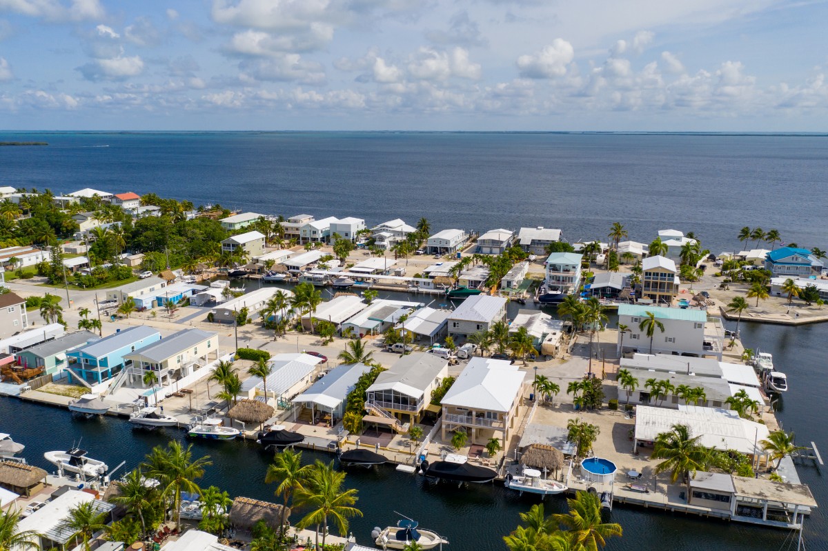 Islamorada aerial view